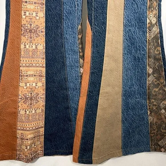 FREE PEOPLE SERENA FLARE LOW RISE JEANS NWT 31 & 32 left - Picture 6 of 14